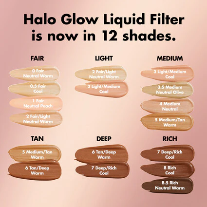 ELF Halo Glow Liquid Filter Foundation 31.5ml - Image 6