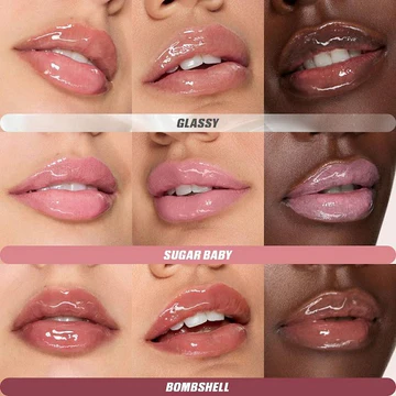 HUDA BEAUTY - Mini Glossiest Lip Gloss Set - Image 2