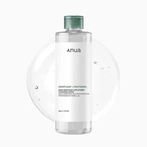 Anua Anua - Heartleaf & Panthenol Low pH Deep Cleansing Water - 500g