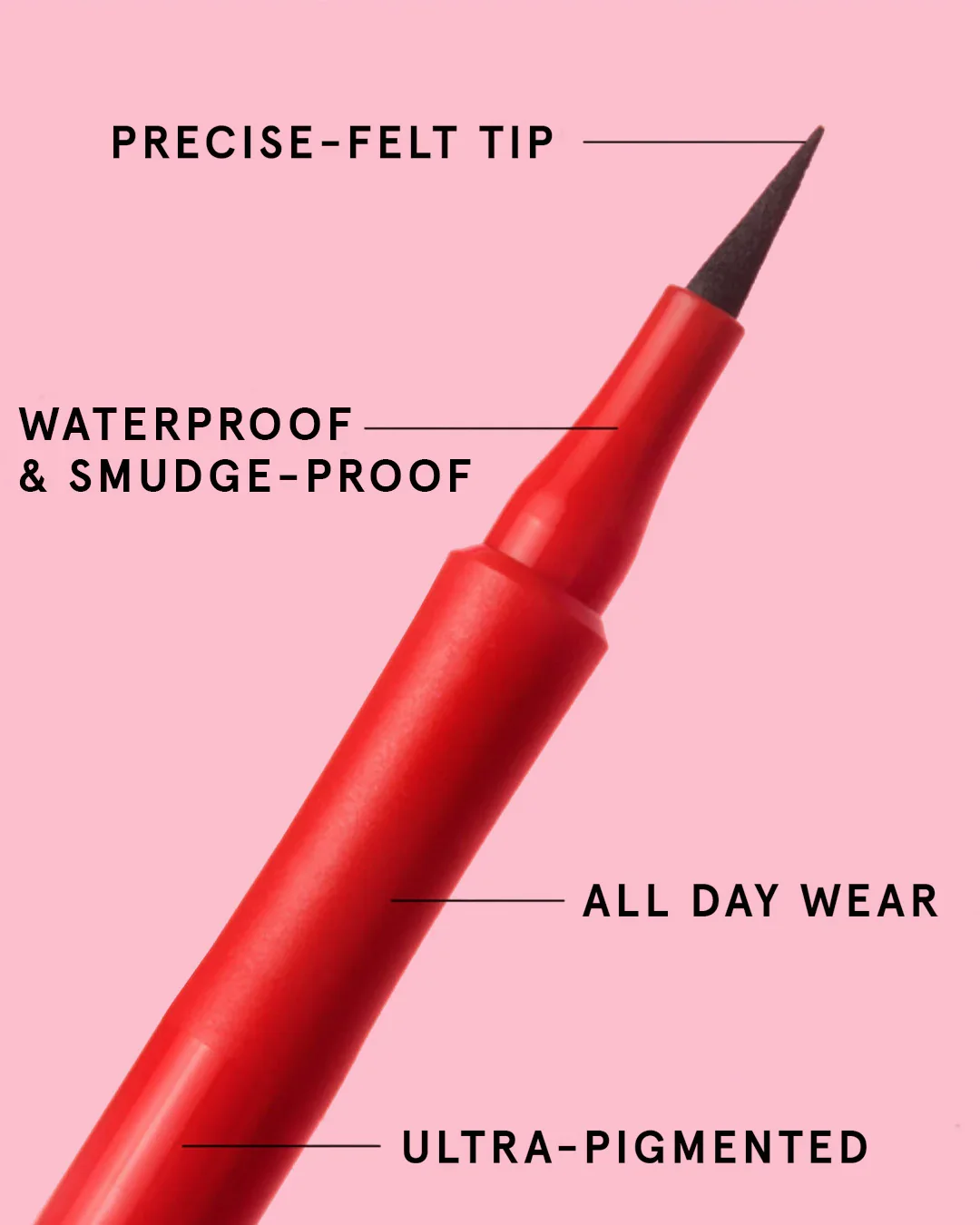 ONE/SIZE by Patrick Starrr Point Made Waterproof Liquid Eyeliner Pen – Traceur Black - Image 2